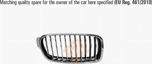 I.S.A.M. 1118513 - Решітка радіатора autozip.com.ua