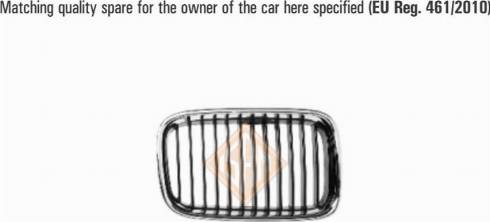 I.S.A.M. 1113513 - Решітка радіатора autozip.com.ua