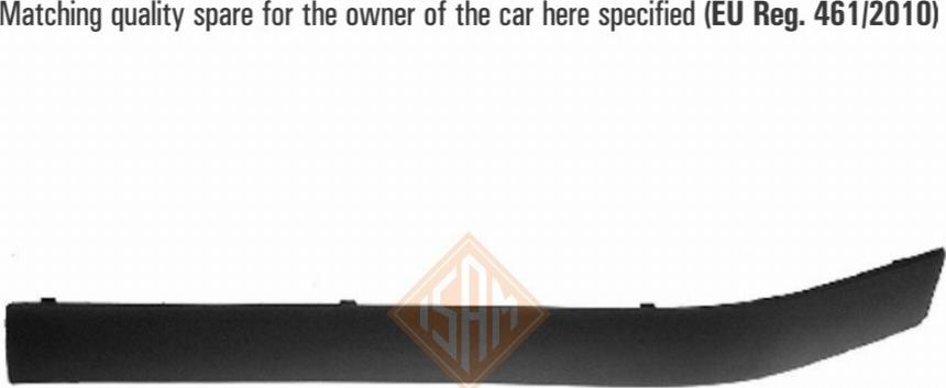 I.S.A.M. 1113712 - Облицювання / захисна накладка, буфер autozip.com.ua