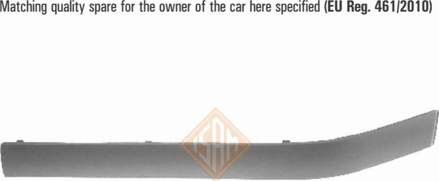 I.S.A.M. 1112712 - Облицювання / захисна накладка, буфер autozip.com.ua
