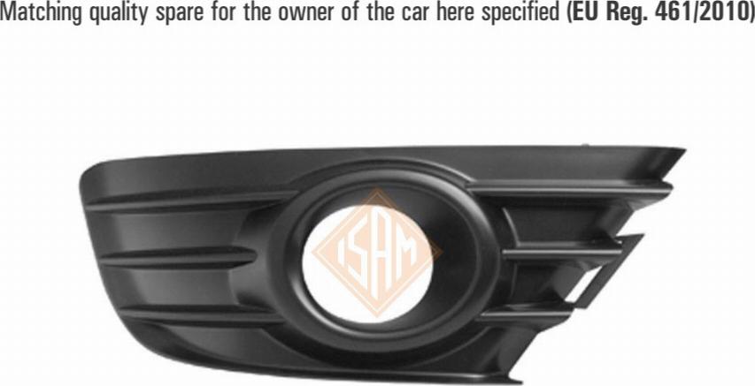 I.S.A.M. 1313718 - Решітка вентилятора, буфер autozip.com.ua
