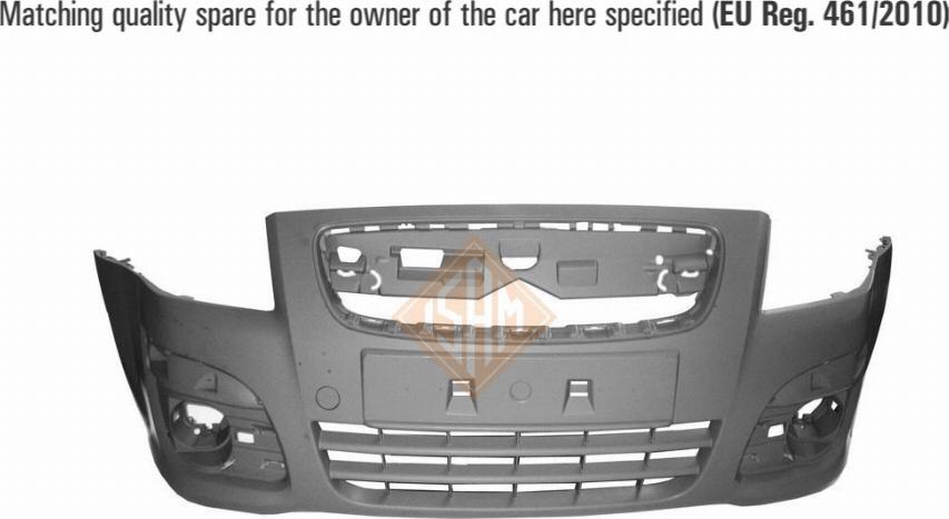 I.S.A.M. 1322111 - Буфер, бампер autozip.com.ua