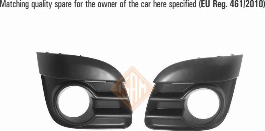 I.S.A.M. 1322738 - Решітка вентилятора, буфер autozip.com.ua