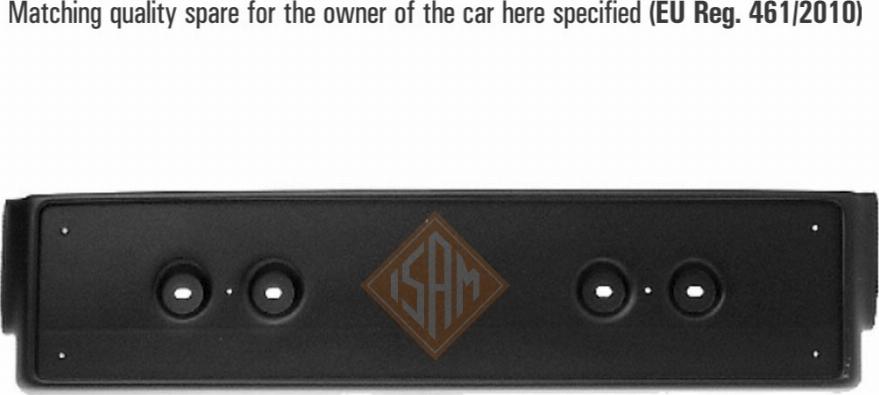 I.S.A.M. 1709716 - Кронштейн щитка номерного знака autozip.com.ua
