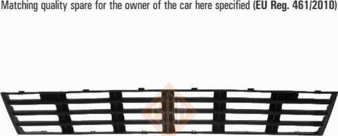I.S.A.M. 1705710 - Решітка вентилятора, буфер autozip.com.ua