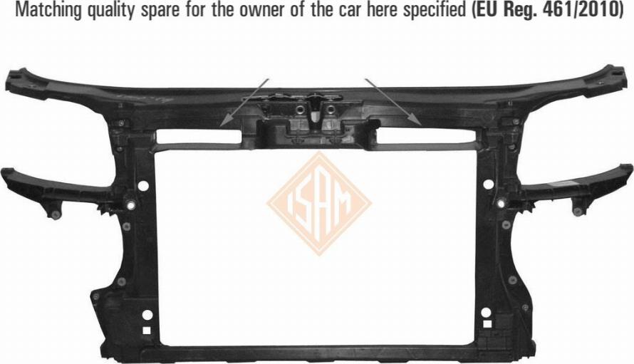 I.S.A.M. 1706470 - Облицювання передка autozip.com.ua
