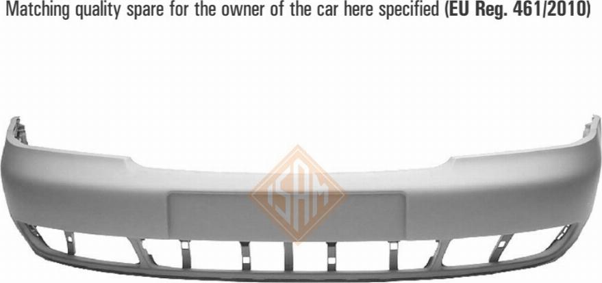 I.S.A.M. 1701110 - Буфер, бампер autozip.com.ua