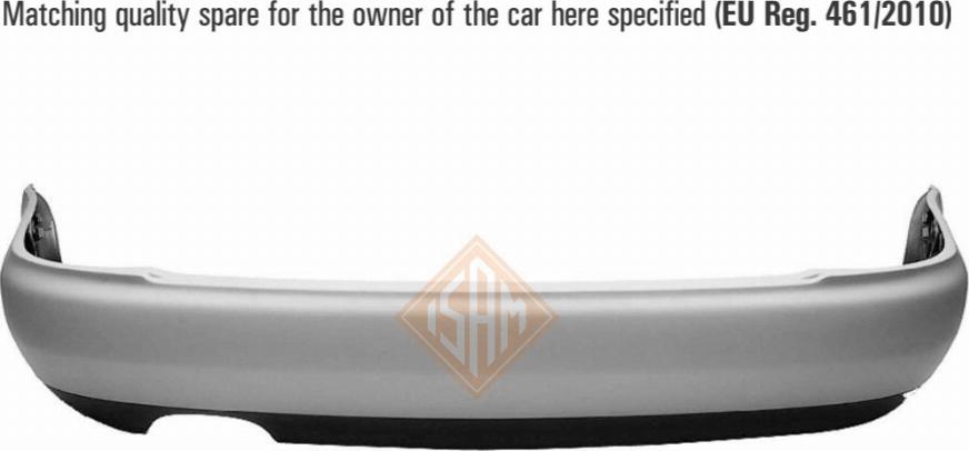 I.S.A.M. 1701120 - Буфер, бампер autozip.com.ua