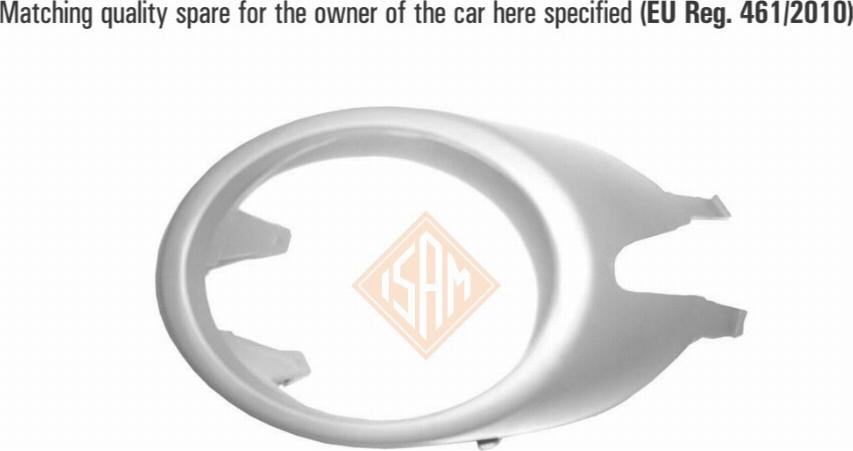 I.S.A.M. 1707831 - Рама, протитуманні фари autozip.com.ua