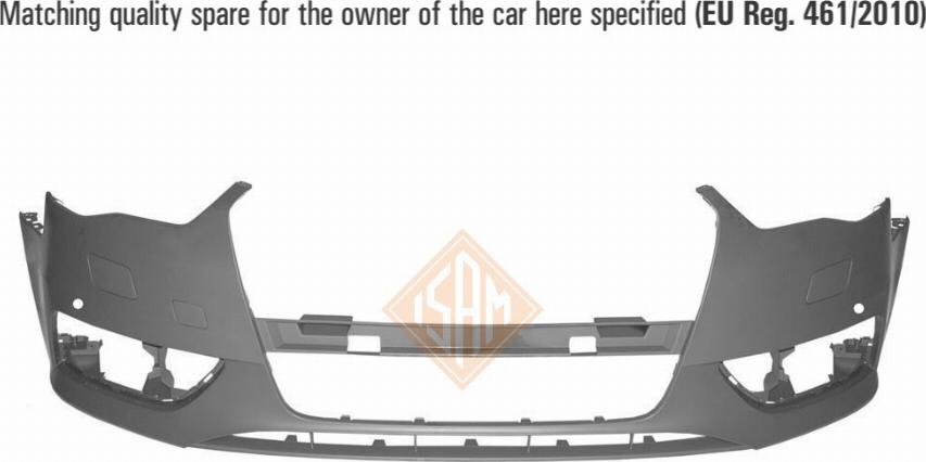 I.S.A.M. 1716112 - Буфер, бампер autozip.com.ua