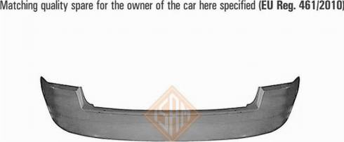 I.S.A.M. 1710121 - Буфер, бампер autozip.com.ua