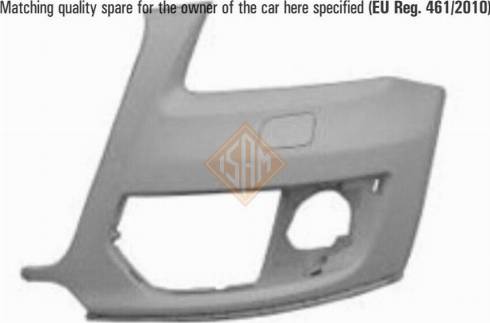 I.S.A.M. 1718103 - Буфер, бампер autozip.com.ua
