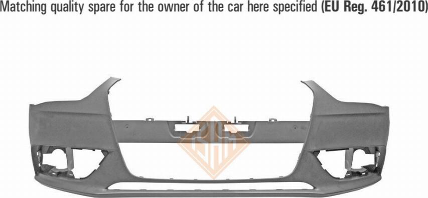 I.S.A.M. 1717111 - Буфер, бампер autozip.com.ua