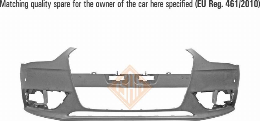 I.S.A.M. 1717112 - Буфер, бампер autozip.com.ua