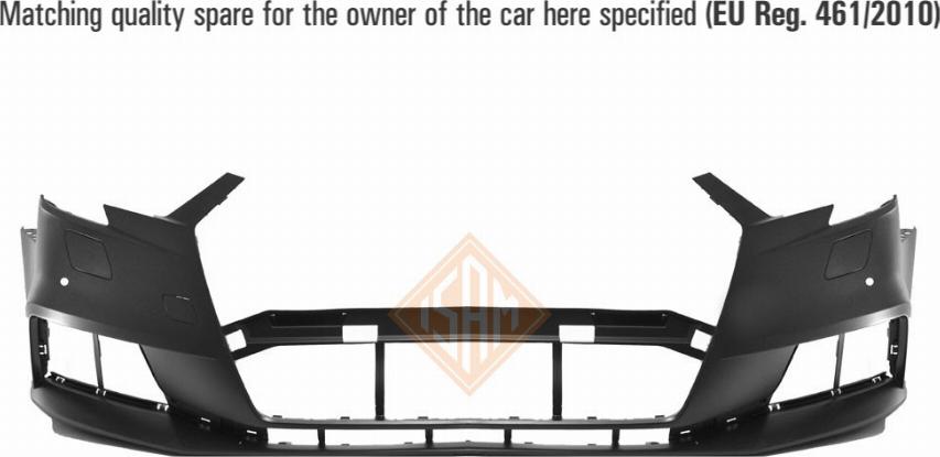 I.S.A.M. 1723112 - Буфер, бампер autozip.com.ua