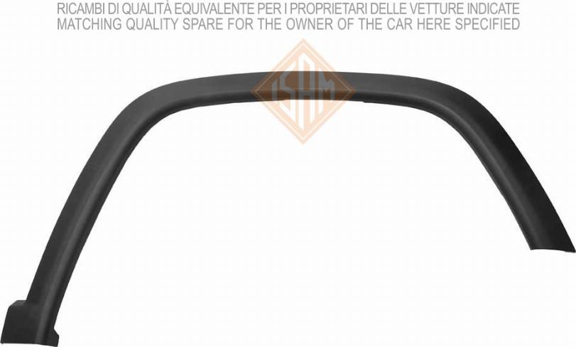 I.S.A.M. 3502911 - Облицювання / захисна накладка, крило autozip.com.ua