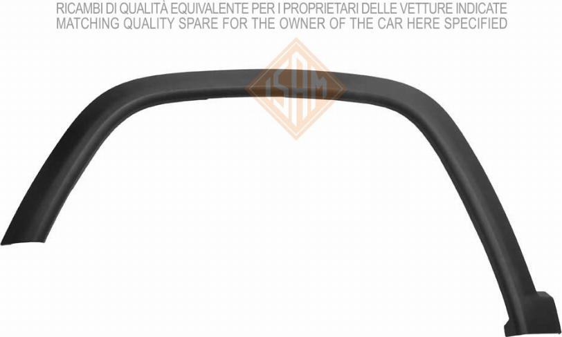 I.S.A.M. 3502912 - Облицювання / захисна накладка, крило autozip.com.ua