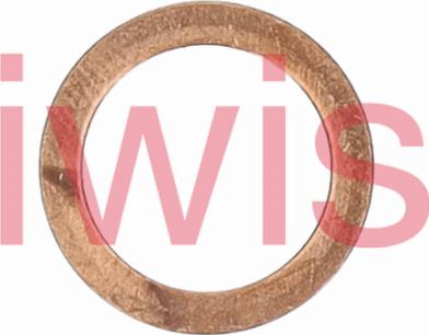 iwis Motorsysteme 60471 - Кільце ущільнювача, нарізна пробка мастилозливного отвору autozip.com.ua