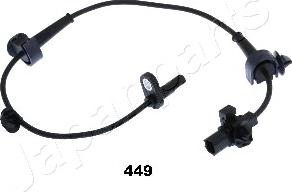 Japanparts ABS-449 - Датчик ABS, частота обертання колеса autozip.com.ua