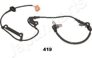 Japanparts ABS-419 - Датчик ABS, частота обертання колеса autozip.com.ua