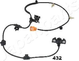 Japanparts ABS-432 - Датчик ABS, частота обертання колеса autozip.com.ua