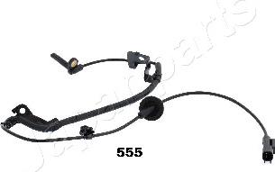 Japanparts ABS-555 - Датчик ABS, частота обертання колеса autozip.com.ua