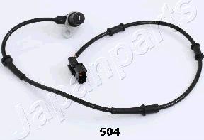 Japanparts ABS-504 - Датчик ABS, частота обертання колеса autozip.com.ua