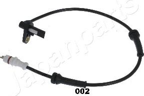 Japanparts ABS-002 - Датчик ABS, частота обертання колеса autozip.com.ua