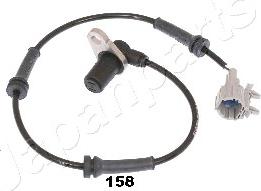 Japanparts ABS-158 - Датчик ABS, частота обертання колеса autozip.com.ua