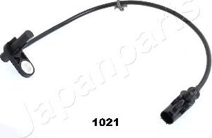 Japanparts ABS-1021 - Датчик ABS, частота обертання колеса autozip.com.ua