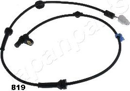 Japanparts ABS-819 - Датчик ABS, частота обертання колеса autozip.com.ua