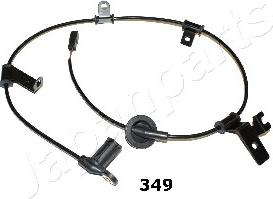 Japanparts ABS-349 - Датчик ABS, частота обертання колеса autozip.com.ua