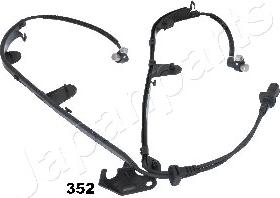 Japanparts ABS-352 - Датчик ABS, частота обертання колеса autozip.com.ua