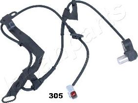 Japanparts ABS-305 - Датчик ABS, частота обертання колеса autozip.com.ua