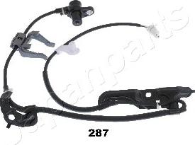 Japanparts ABS-287 - Датчик ABS, частота обертання колеса autozip.com.ua