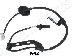 Japanparts ABS-K42 - Датчик ABS, частота обертання колеса autozip.com.ua