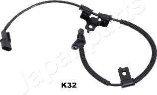 Japanparts ABS-K32 - Датчик ABS, частота обертання колеса autozip.com.ua