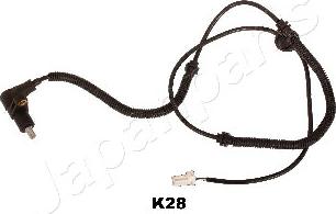 Japanparts ABS-K28 - Датчик ABS, частота обертання колеса autozip.com.ua