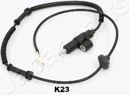 Japanparts ABS-K23 - Датчик ABS, частота обертання колеса autozip.com.ua