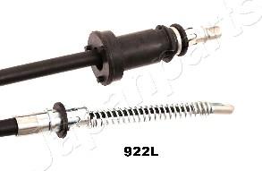 Japanparts BC-922L - Трос, гальмівна система autozip.com.ua