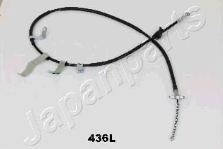 Japanparts BC-436L - Трос, гальмівна система autozip.com.ua