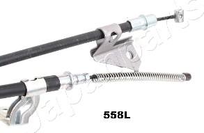 Japanparts BC-558L - Трос, гальмівна система autozip.com.ua