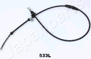 Japanparts BC-533L - Трос, гальмівна система autozip.com.ua