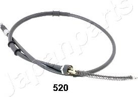 Japanparts BC-520 - Трос, гальмівна система autozip.com.ua