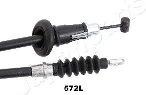 Japanparts BC-572L - Трос, гальмівна система autozip.com.ua