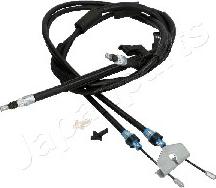 Japanparts BC-0321 - Трос, гальмівна система autozip.com.ua