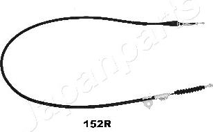 Japanparts BC-152R - Трос, гальмівна система autozip.com.ua