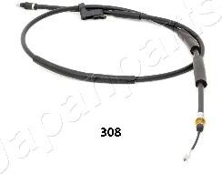 Japanparts BC-308 - Трос, гальмівна система autozip.com.ua