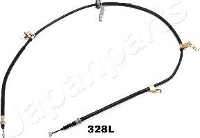 Japanparts BC-328L - Трос, гальмівна система autozip.com.ua