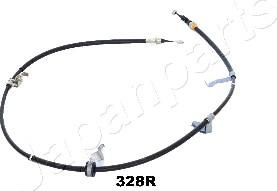 Japanparts BC-328R - Трос, гальмівна система autozip.com.ua